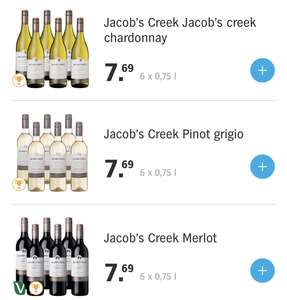 Prijsfout Jacob’s Kreek (alleen in de winkel) 6 flessen wijn voor de prijs van 1
