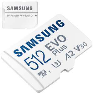 SAMSUNG EVO PLUS MICRO SD 512 GB