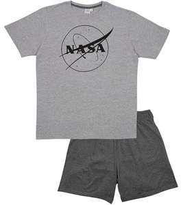 Heren NASA pyjama met korte mouwen en broek voor €9,99 @ Outlet46