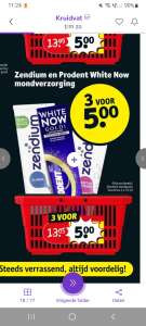 Prodent White Now Gold Tandpasta - 3 voor €5