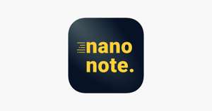 (ios) Note to self - Nanonote