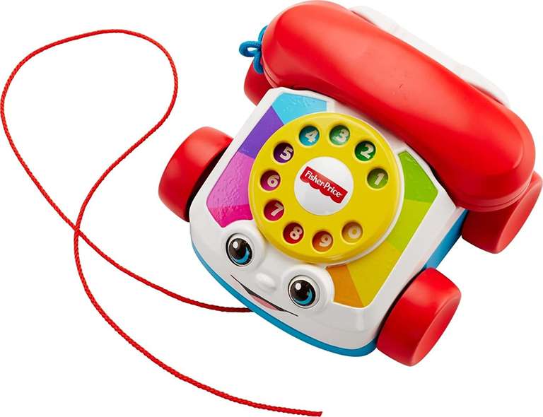 [Nu €6,99 met Prime] Fisher-Price Speelgoedtelefoon met Geluid