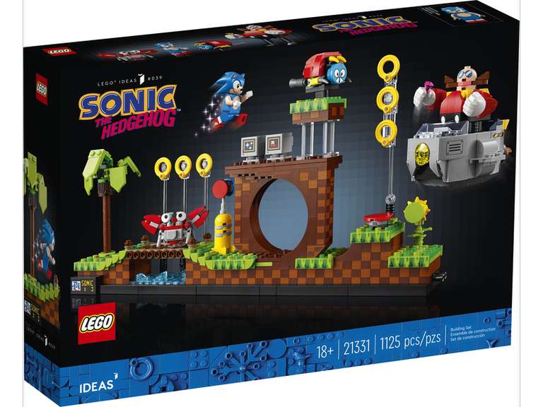 LEGO Ideas 21331 Sonic The Hedgehog – Green Hill Zone Set