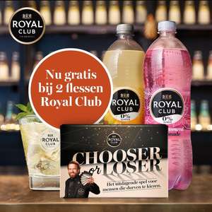 Gratis kaartspel bij aankoop van 2 flessen Royal Club
