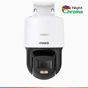 Annke NCPT500 beveiligingscamera (3072x1728@20fps, 340° pan & 110° tilt, 2-weg audio, LAN, PoE, microSD, ONVIF) voor €64,99