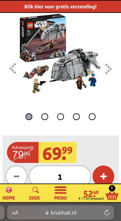 LEGO Star Wars - Hinderlaag op Ferrix (75338)