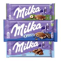 Milka chocoladereep €0.59 bij DIRK