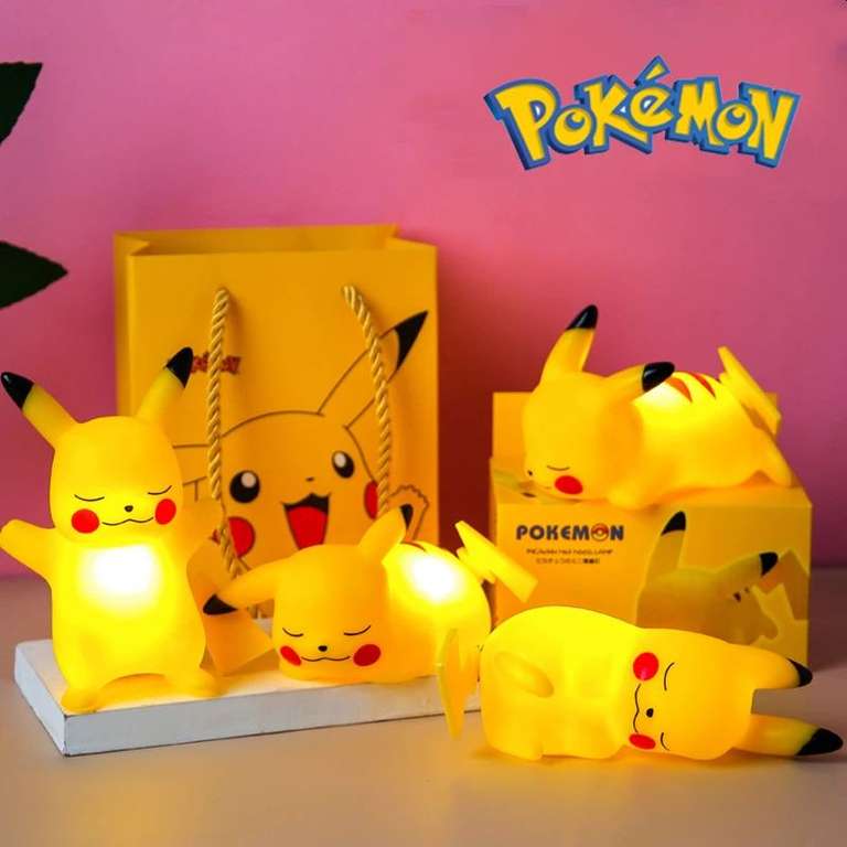 Pokémon Pikachu nachtlampje @ AliExpress