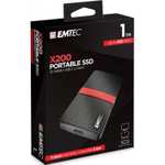 Externe SSD 1000GB / 1TB voor 70 euro Emtec X200