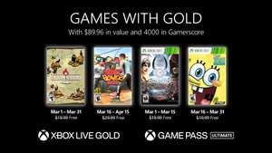 Games with Gold maart 2022 @ Xbox Store