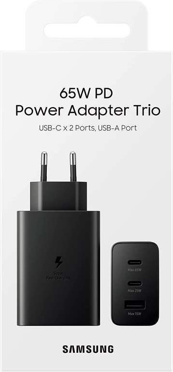 Samsung 65W Power Adapter Trio EP-T6530 [Bol/Amazon]