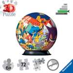 Ravensburger 3D-puzzel Pokémon Bal - 72 stukjes