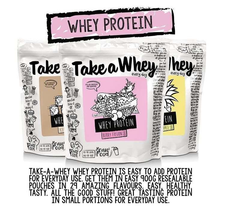Whey Protein 9,99 voor 900 gram