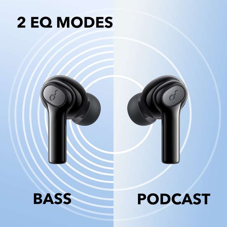 Soundcore Life P2i Bluetooth in-ear koptelefoon zwart voor €24,99 @ Amazon NL