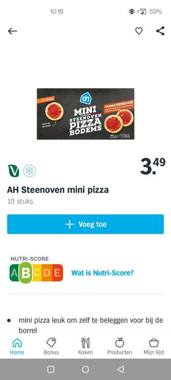 [Hengelo] Albert Heijn - Mini pizzabodems
