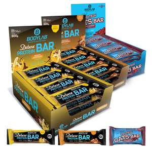 36x Protein Oats Bar (100g) of Deluxe Protein Bar (50g) voor €34,99 incl. verzending @ Bodylab