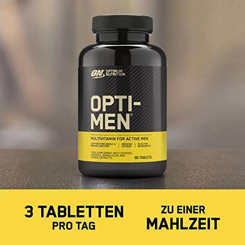 Optimum Nutrition Opti-Men Multi-Vitamin Supplements voor Mannen (180 tabletten)