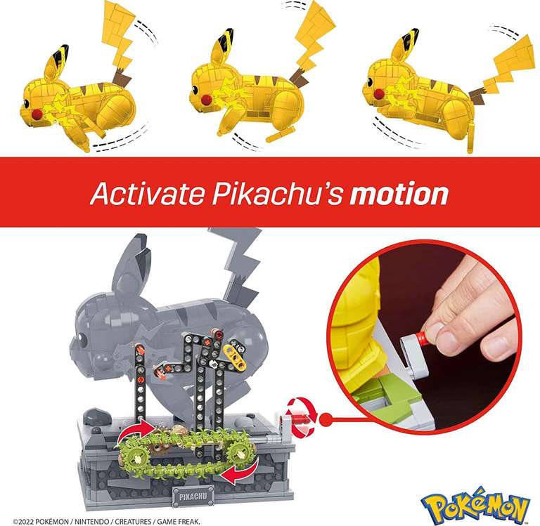 [Prime] MEGA Pokémon Motion Pikachu bouwset