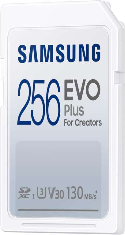 Samsung EVO Plus 256GB SD Kaart SDXC