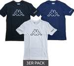 Kappa T-shirts 3-pack