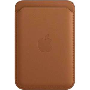 Apple Leather Wallet MagSafe | Saddle brown @ Smartphonehoesjes