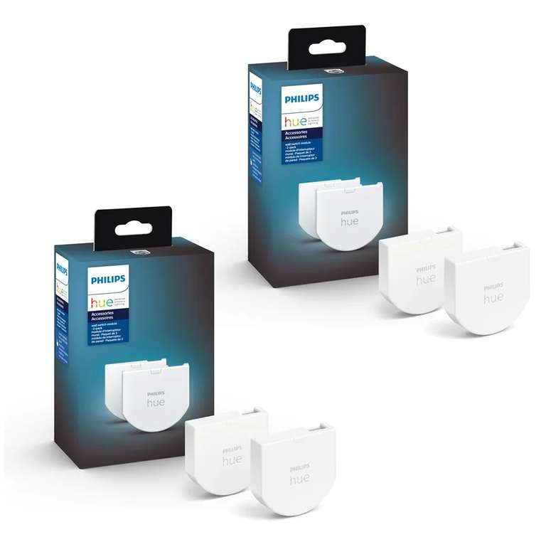 Philips Hue Wall Switch Module 4-Pack