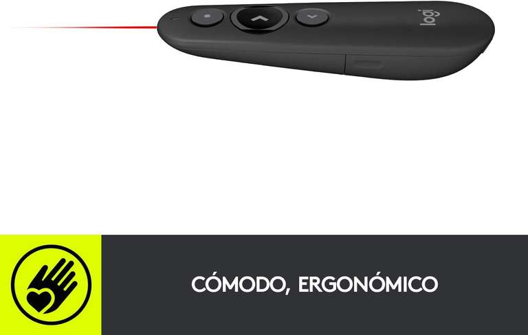 Logitech R500s Bluetooth- en USB-laserpresenter