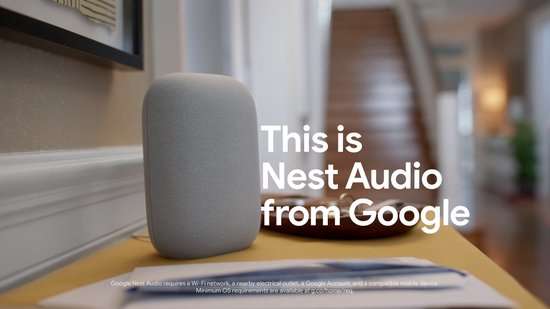 Google nest Audio - Chalk