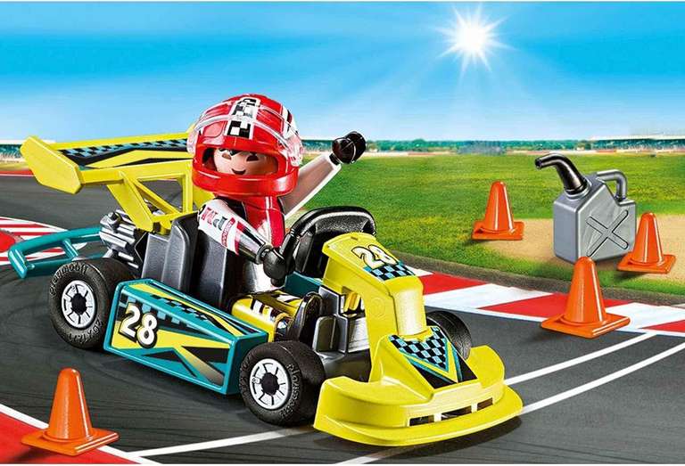 Playmobil 9322 Action Go-Kart Racer Carry Case