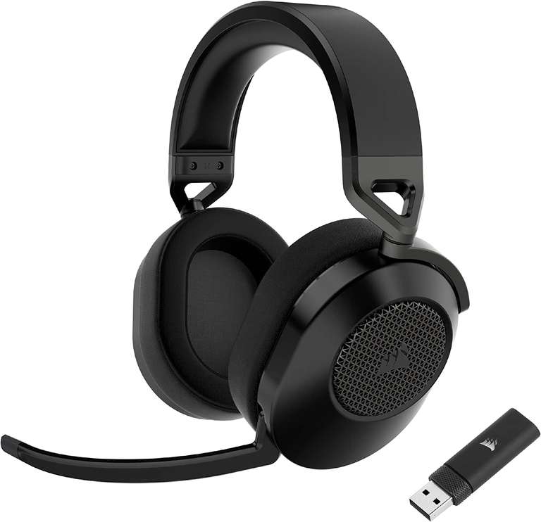 Corsair HS65 Wireless Gaming Headset, Carbon