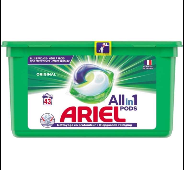 [Nieuwe klant €2,80] Ariel Pods All-in-one 43 stuks