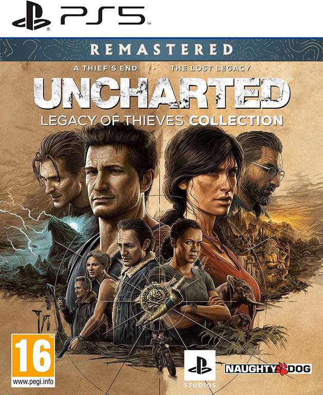 Uncharted: Legacy of thieves collection PS5