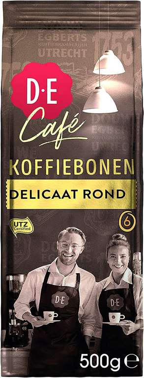 Douwe Egberts Koffiebonen D.E Café Delicaat Rond