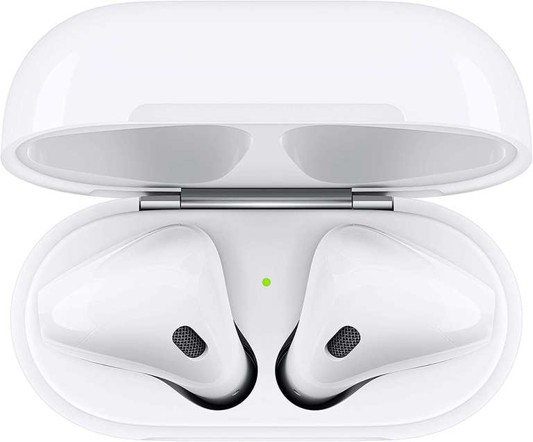 Apple AirPods met bedrade oplaadcase (2e generatie) @Amazon.nl