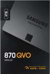 Samsung 870 QVO 1TB SSD (2.5", MZ-77Q1T0BW, SATA/600)
