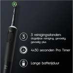 Oral-B Vitality Pro Elektrische Tandenborstel Duopack Zwart en Lila