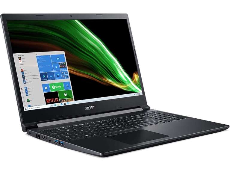 Acer Aspire 7 (A715-42G-R9NA) 15,6" Laptop (FHD, IPS, Ryzen 5 5500U, 16GB DDR4, 512GB SSD, RTX 3050, Windows 11 Home)