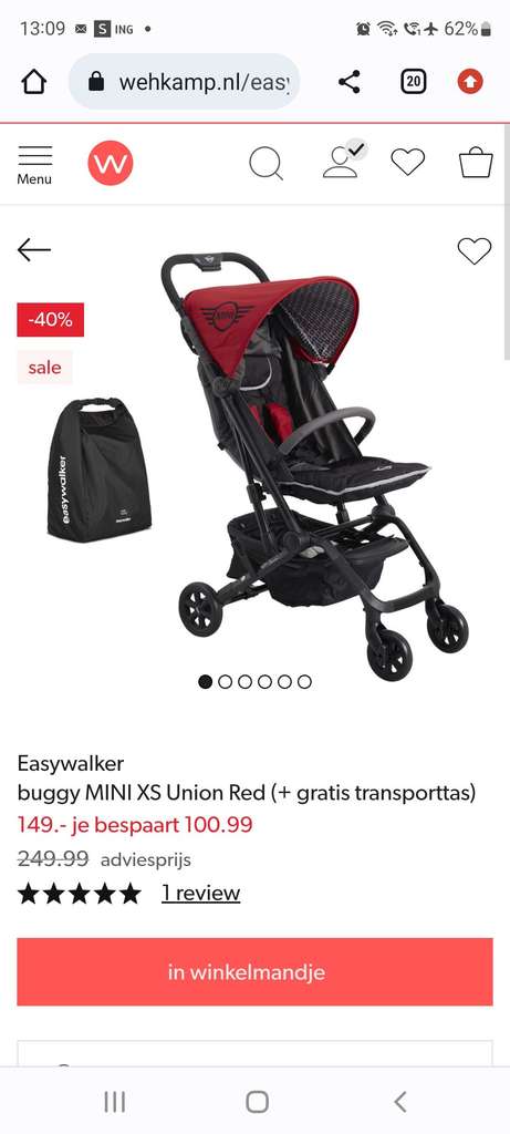 Easywalker buggy mini xs - Pepper.com