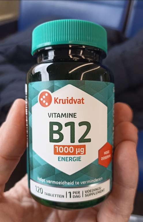 Vitamine B12 1000 mcg potje 120stuks