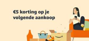 Cadeautje: €5 korting voor jou (vanaf €25) @ Amazon.nl