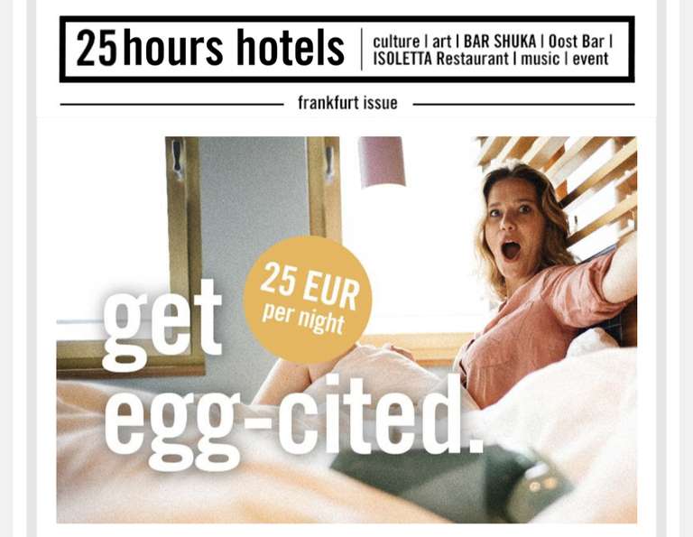 25 euro per nacht in verschillende steden! Beperkte beschikbaarheid nog!