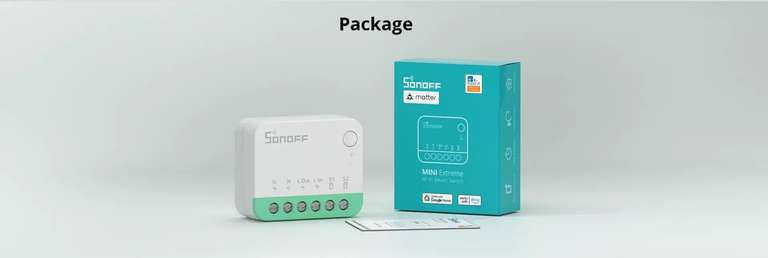 Sonoff MINIR4M Extreme Wi-Fi Smart Switch voor €11,09 @ AliExpress
