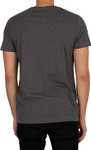 GANT The Original Solid heren t-shirt grijs voor €17,94 @ Amazon NL