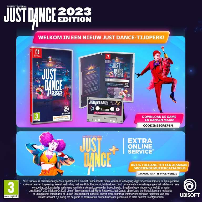 Just Dance 2023 Edition switch voor €33,95 bij Amazon