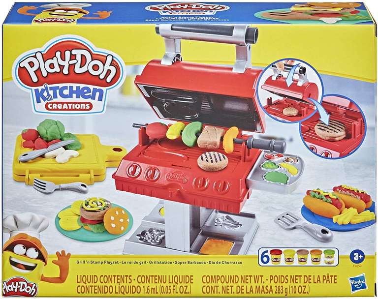 Play-Doh Kitchen Creations Super Grill Barbecue voor €11,98 @ Amazon NL