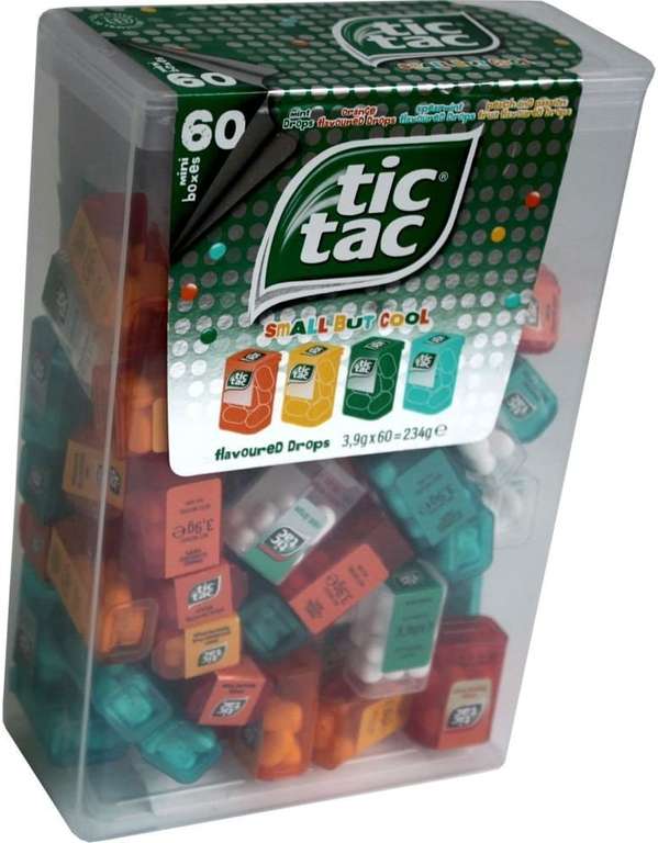 Tic Tac: 60 x miniverpakking (3,9 gram)