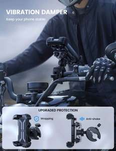 Lamicall universele telefoonhouder voor (e-)bike en motor met trillingsdemper