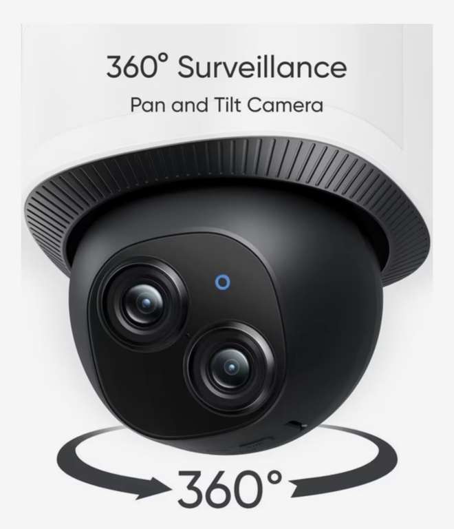 eufy Security Floodlight Camera E340 Wired (dual camera 3K)