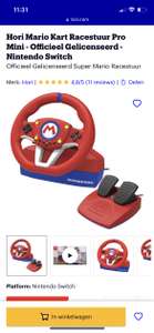Hori Mario Kart Racestuur Pro Mini