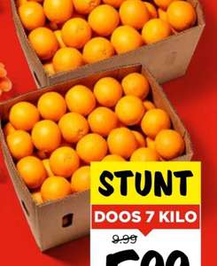 Vomar Perssinaasappels doos 7 kilo, landelijk?